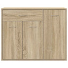 Dressoir met grote lade van bewerkt hout een minimalistisch ontwerp - Dressoirs & buffetkasten