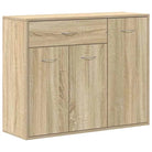 Dressoir met grote lade van bewerkt hout een minimalistisch ontwerp - Dressoirs & buffetkasten