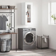 Dressoir met hoogglans wit en bewerkt hout voor een elegante interieur - Dressoirs & buffetkasten