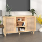Dressoir met hoogwaardig duurzaam bewerkt hout voor in huis - Bruin / 1 - Dressoirs & buffetkasten