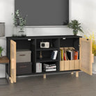 Dressoir met hoogwaardig duurzaam bewerkt hout voor in huis - Dressoirs & buffetkasten