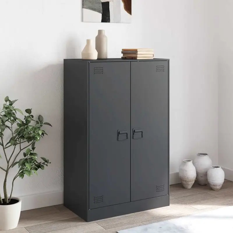 Dressoir met koudgewalst staal voor een trendy en praktische kameroptiek - Dressoirs & buffetkasten