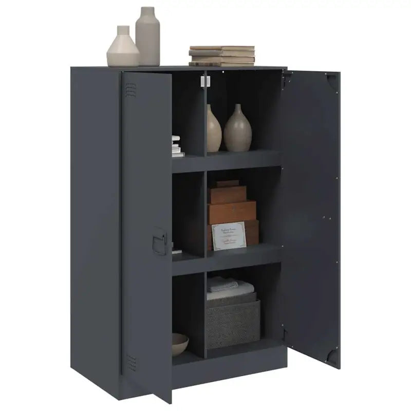 Dressoir met koudgewalst staal voor een trendy en praktische kameroptiek - Dressoirs & buffetkasten