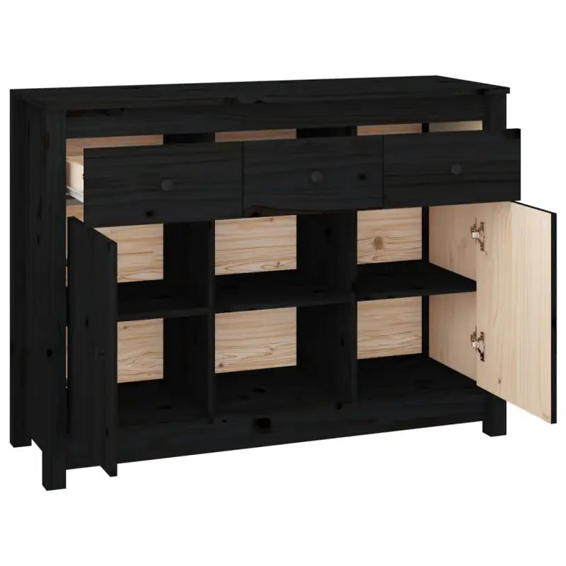 Dressoir met massief grenenhout voor elegante woonkameropslag - Dressoirs & buffetkasten