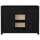 Dressoir met massief grenenhout voor elegante woonkameropslag - Dressoirs & buffetkasten