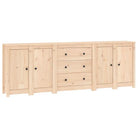 Dressoir met massief grenenhout voor moderne woonkamer en slaapkamer - Dressoirs & buffetkasten