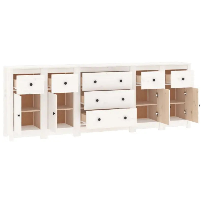Dressoir met massief grenenhout voor moderne woonkamer en slaapkamer - Dressoirs & buffetkasten