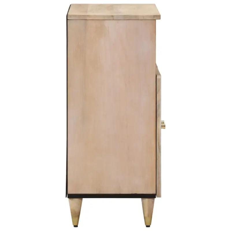 Dressoir met massief mangohout en houten poten in tijdloze stijl - Dressoirs & buffetkasten