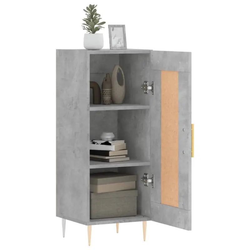 Dressoir met metalen poten en bewerkt hout voor een tijdloze uitstraling - Dressoirs & buffetkasten