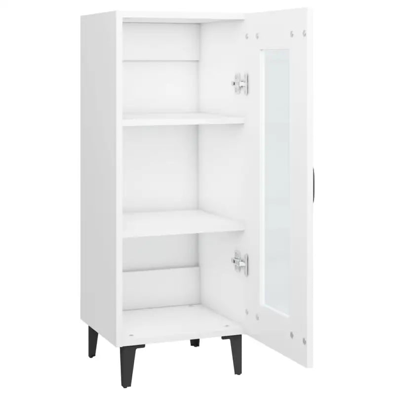 Dressoir met metalen poten en bewerkt hout voor je kamer - Dressoirs & buffetkasten