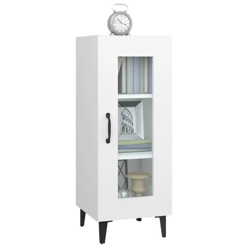 Dressoir met metalen poten en bewerkt hout voor je kamer - Dressoirs & buffetkasten