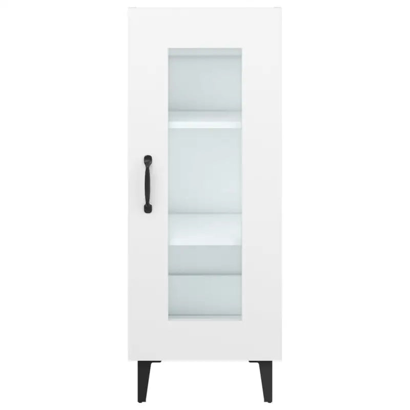 Dressoir met metalen poten en bewerkt hout voor je kamer - Dressoirs & buffetkasten