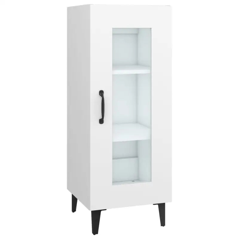 Dressoir met metalen poten en bewerkt hout voor je kamer - Dressoirs & buffetkasten