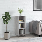 Dressoir met metalen poten in Grijs Sonoma Eiken stijl - Grijs sonoma / 1 - Dressoirs & buffetkasten
