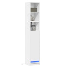 Dressoir met RGB LED-verlichting en bewerkt hout voor een moderne uitstraling - Wit / 1 / 36 cm - Dressoirs &