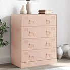 Dressoir met stable koudgewalst staal frame voor in de woonkamer - Roze / 1 - Dressoirs & buffetkasten