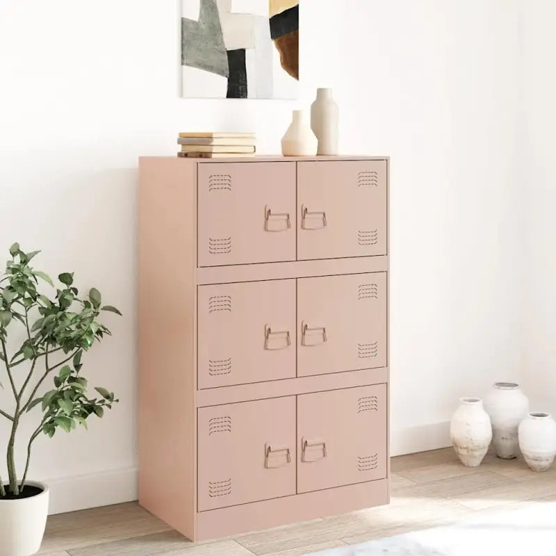Dressoir met stevig koudgewalst staal frame voor een trendy woonkamer - Dressoirs & buffetkasten