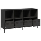 Dressoir met stevig tafelblad van koudgewalst staal - Dressoirs & buffetkasten