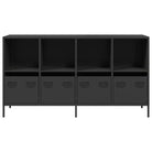 Dressoir met stevig tafelblad van koudgewalst staal - Dressoirs & buffetkasten