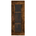 Dressoir met wandgemonteerde kast van bewerkt hout voor elegant interieur - Dressoirs & buffetkasten