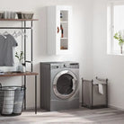 Dressoir met wandgemonteerde kast van bewerkt hout voor elegant interieur - Hoogglans wit / 1 - Dressoirs & buffetkasten