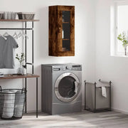 Dressoir met wandgemonteerde kast van bewerkt hout voor elegant interieur - Dressoirs & buffetkasten
