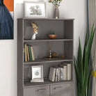 Dressoir of buffetkast in massief grenenhout voor een warme uitstraling - Lichtgrijs / 1 - Dressoirs & buffetkasten