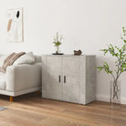 Dressoir van bewerkt hout dat aan al je wensen voldoet - Betongrijs / 1 - Dressoirs & buffetkasten