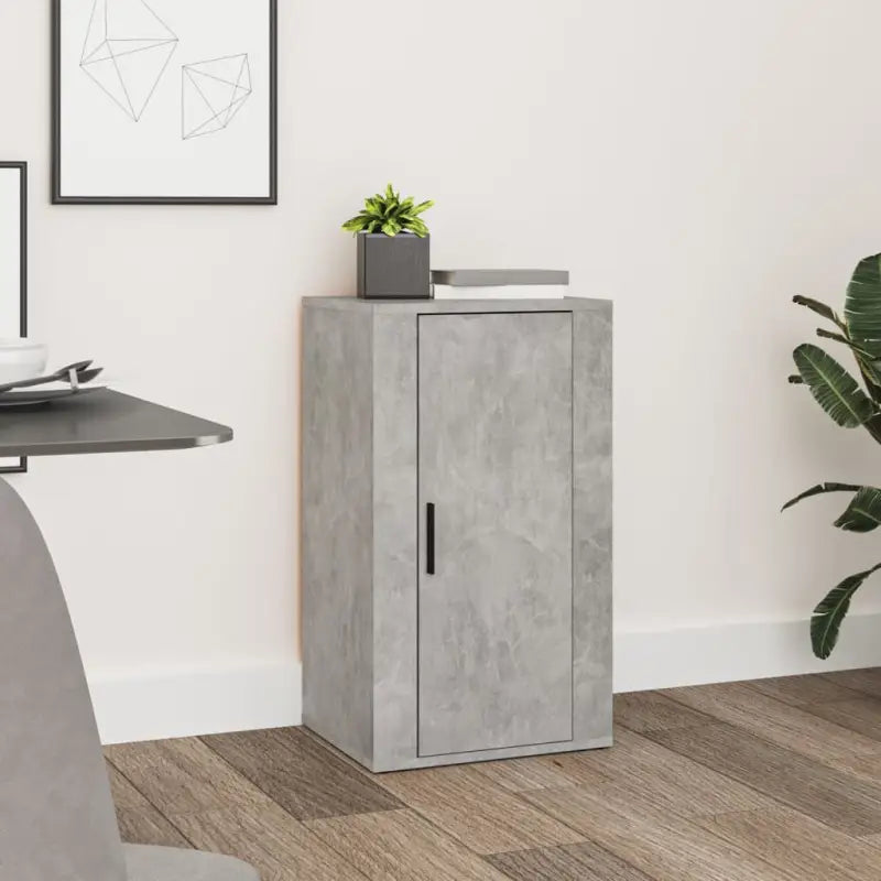 Dressoir van bewerkt hout dat aan al je wensen voldoet - Betongrijs / 1 - Dressoirs & buffetkasten