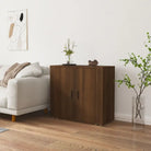Dressoir van bewerkt hout dat aan al je wensen voldoet - bruin eikenkleur / 1 - Dressoirs & buffetkasten