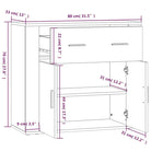 Dressoir van bewerkt hout dat aan al je wensen voldoet - Dressoirs & buffetkasten