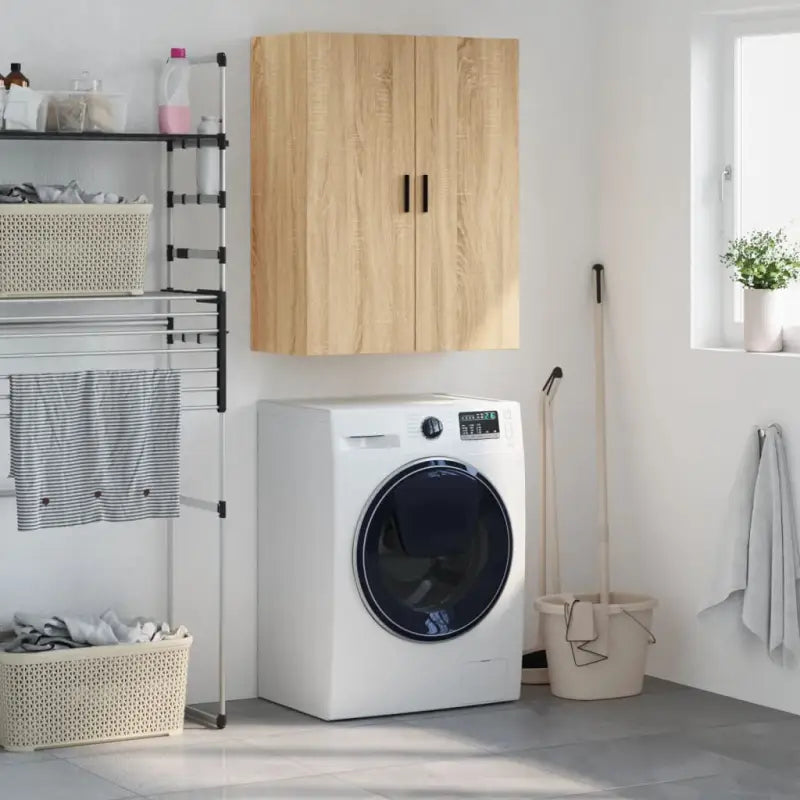 Dressoir van bewerkt hout met elegant en duurzaam ontwerp - Sonoma eiken / 1 - Dressoirs & buffetkasten