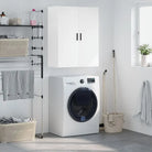 Dressoir van bewerkt hout met elegant en duurzaam ontwerp - Wit / 1 - Dressoirs & buffetkasten