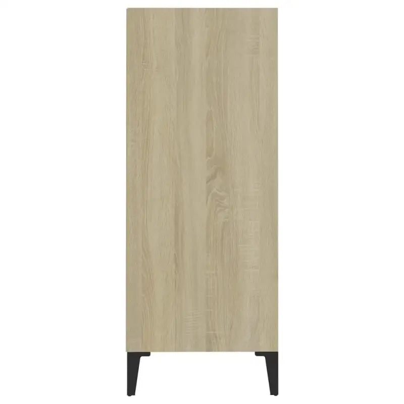 Dressoir van bewerkt hout met metalen poten voor een moderne uitstraling - Dressoirs & buffetkasten