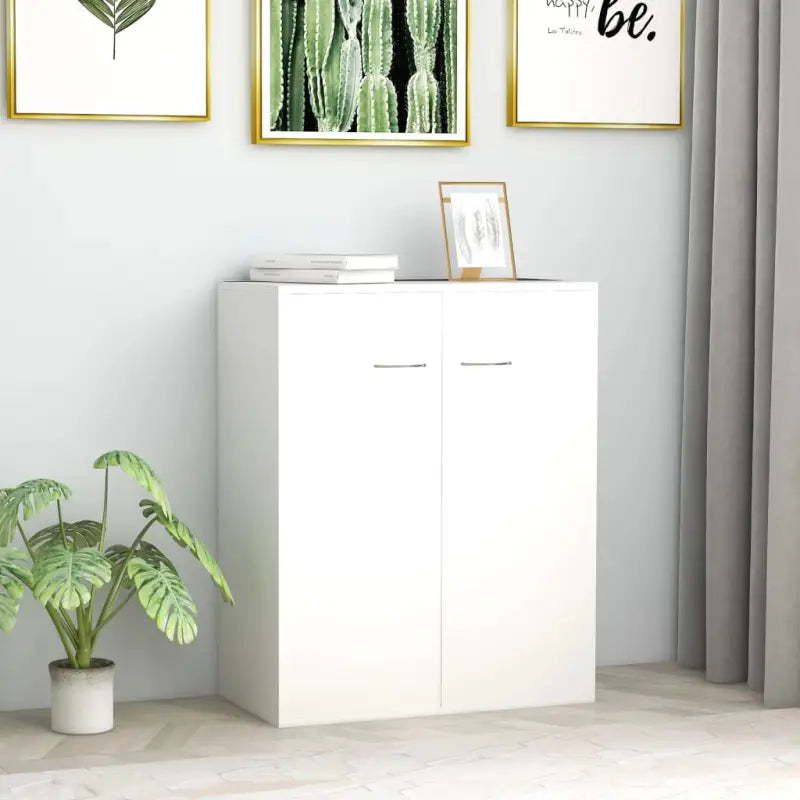 Dressoir van bewerkt hout met minimalistisch ontwerp en opbergruimte - Dressoirs & buffetkasten