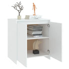 Dressoir van bewerkt hout met opbergruimte en stevig design - Dressoirs & buffetkasten