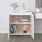 Dressoir van bewerkt hout met opbergruimte en stevig design - Dressoirs & buffetkasten