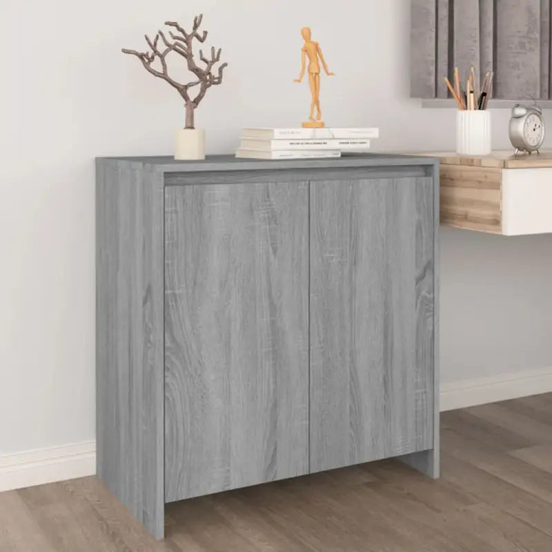 Dressoir van bewerkt hout met opbergruimte en stevig design - Grijs sonoma / 1 - Dressoirs & buffetkasten