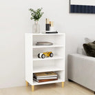 Dressoir van bewerkt hout met stabiele houten poten - Dressoirs & buffetkasten