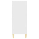Dressoir van bewerkt hout met stabiele houten poten - Dressoirs & buffetkasten