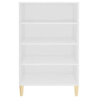 Dressoir van bewerkt hout met stabiele houten poten - Dressoirs & buffetkasten