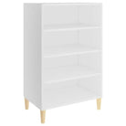 Dressoir van bewerkt hout met stabiele houten poten - Dressoirs & buffetkasten
