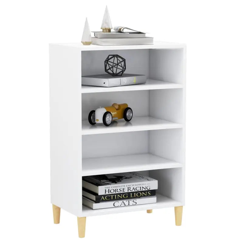 Dressoir van bewerkt hout met stabiele houten poten - Dressoirs & buffetkasten