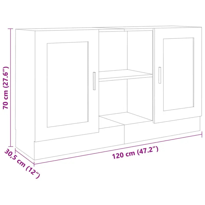 Dressoir van bewerkt hout voor een praktische en stijlvolle kamer - Dressoirs & buffetkasten