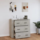 Dressoir van bewerkt hout voor veelzijdige opbergruimte - Dressoirs & buffetkasten