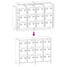 Dressoir van koudgewalst staal met stevig tafelblad voor je interieur - Dressoirs & buffetkasten