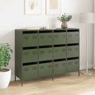 Dressoir van koudgewalst staal met stevig tafelblad voor je interieur - Dressoirs & buffetkasten