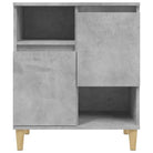 Dressoir van massief eucalyptushout met bewerkt hout en trendy design - Dressoirs & buffetkasten