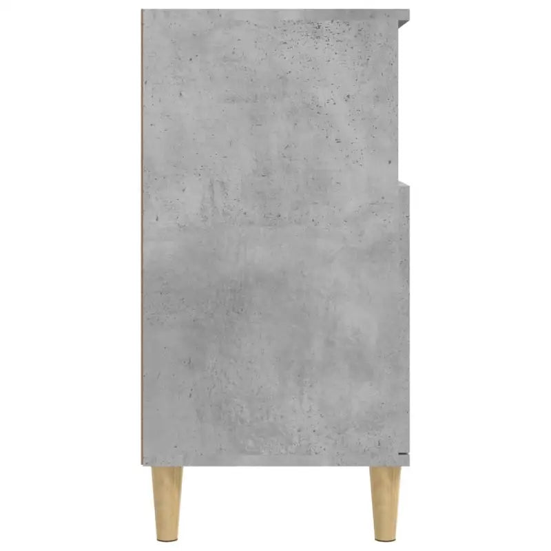 Dressoir van massief eucalyptushout met bewerkt hout en trendy design - Dressoirs & buffetkasten