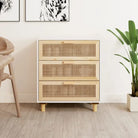 Dressoir van massief grenenhout voor een duurzame en stabiele uitstraling - Wit / 1 - Dressoirs & buffetkasten